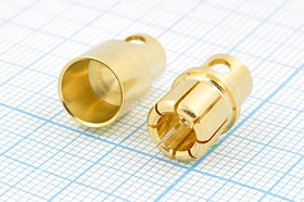 Клемма штекер/гнездо "I", 8,0[контакт], Au, Plug8,0M/F