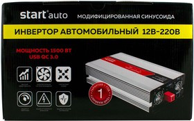 Инвертор СТАРТ АВТО INV-MW-1500