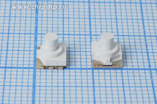 Тактовая кнопка, 5.2x 5.2x 5.0, 2ВILжелтый&amp;Ilзеленый