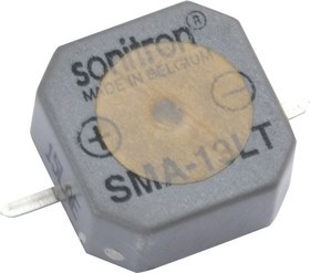 SMA-13LT-S, 13 мм, Пьезоизлучатель с генератором, SMD