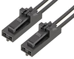 216270-1024, Rectangular Cable Assemblies SL POSITIVE LOCK R-R 2CKT 600MM Sn