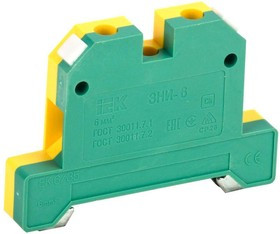 Зажим наборный ЗНИ-6PEN 6кв.мм (JXB-земля) IEK YZN20-006-K52