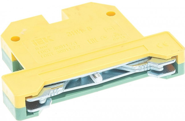 Зажим наборный ЗНИ-6PEN 6кв.мм (JXB-земля) IEK YZN20-006-K52 Зажим наборный ЗНИ-6PEN 6кв.мм (JXB-земля) IEK YZN20-006-K52