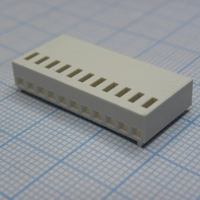 I-DS1070-SCV11, (HU-11F), Розетка на кабель 2.54мм, требуются контакты T-DS1070-SC600