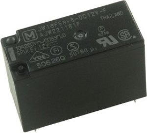 JW1AFSN-B-DC12V-F, RELAY, SPST-NO, 277VAC, 30VDC, 5A JW1AFSN-B-DC12V-F, RELAY, SPST-NO, 277VAC, 30VDC, 5A