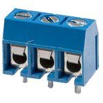 301-031-12, Клеммник винтовой, 3-контактный, 5мм, прямой 301-031-12, Клеммник винтовой, 3-контактный, 5мм, прямой