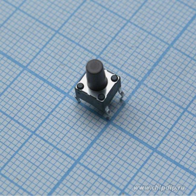 DTS-65N-V, Tactile Switches 6x6mm 160gf BROWN