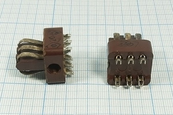 Разъем Прямоугольный соединитель вилка, контакты 6C, РШАВ6