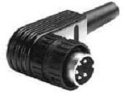 T3324-058, Circular DIN Connectors MALE CABLE CONNECTOR 4 WAY