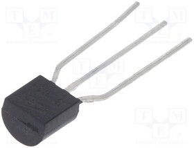 BC557B-AP, Транзистор: PNP, биполярный, 45В, 0,1А, 625мВт, TO92