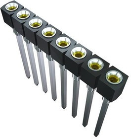 SS-108-S-2, Headers & Wire Housings .100" Single Row Screw Machine Socket Strip SS-108-S-2, Headers & Wire Housings .100" Single Row Screw Machine Socket Strip