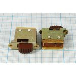 Движковый переключатель на два положения , SPDT, ON-ON, 2517 ПДв 20x11h6,5\ 3C\0,3А 125В\SPDT\ 2отвM