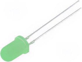OSG8NU5B64A-12V, Светодиод, 5мм, зеленый, 68-90мкд, 60°, 12В