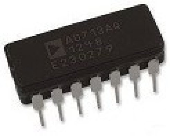 AD713AQ, Микросхема прецизионный ОУ (CERDIP14) AD713AQ, Микросхема прецизионный ОУ (CERDIP14)