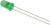 HLMP-3507, 2.1 V Green LED 5mm Through Hole, HLMP-3507