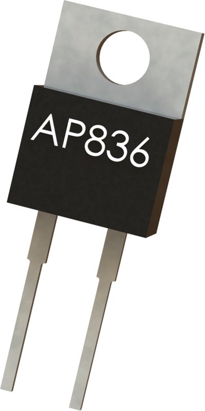 AP836 100R J 100PPM, 100 Thick Film Resistor 35W ±5% AP836 100R J 100PPM