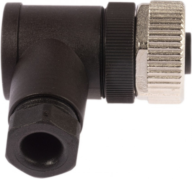 7000-13001-0000000, Circular DIN Connectors M12 FEMALE 90 FIELD-WIREABLE SCREW TERM., 5-pol. max.0,75mm 4-6mm