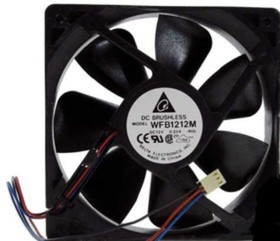 Вентилятор Delta Electronics WFB1212M 120x25мм 12V 0.33A OEM к нему оснастка foxxcon 8004222 + 120x25 12V 0.33A