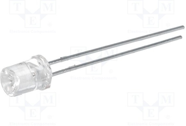 LL-503VC2K-V1-1A, LED; 5mm; red; 30?70mcd; 120°; Front: recessed; 1.6?2.6V