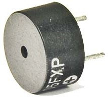 Излучатель звука магнитоэлектрический со встроенным генератором 5В, диаметр 9мм згм 9x 5,0\ 5\\\2P5\