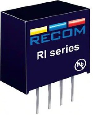 RI-0505S, Преобразователь: DC/DC, 2Вт, Uвх: 4,5-5,5В, Uвых: 5ВDC, Iвых: 400мА RI-0505S, Преобразователь: DC/DC, 2Вт, Uвх: 4,5-5,5В, Uвых: 5ВDC, Iвых: 400мА