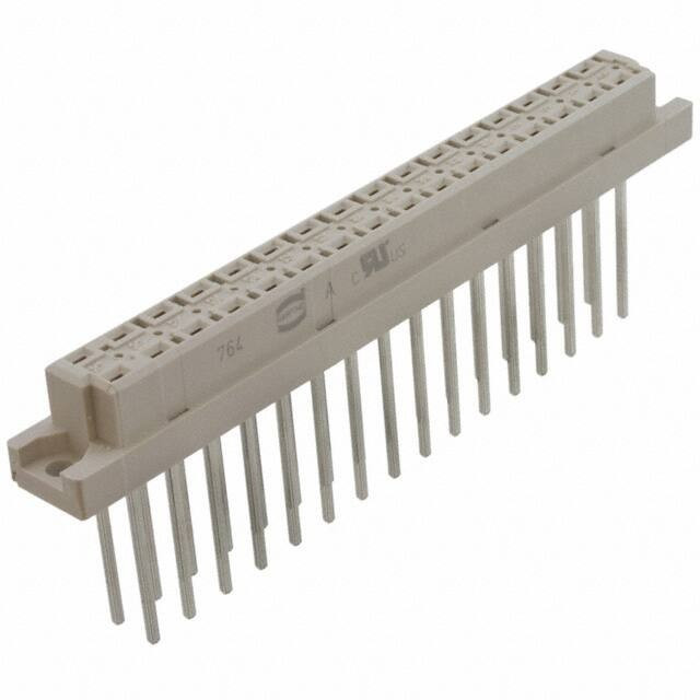 09 04 232 6821, Multipole socket, D 32-p DIN 41612 09 04 232 6821, Multipole socket, D 32-p DIN 41612