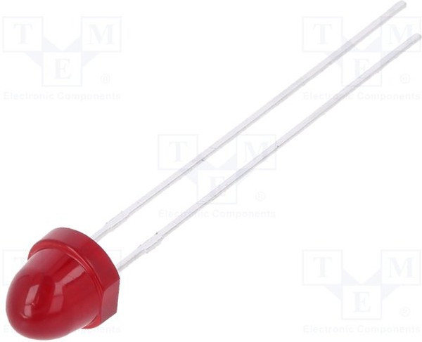 HLMP-3351, LED; 5mm; red; 5.4mcd; 50°; Front: convex; 1.9?2.4V HLMP-3351, LED; 5mm; red; 5.4mcd; 50°; Front: convex; 1.9?2.4V