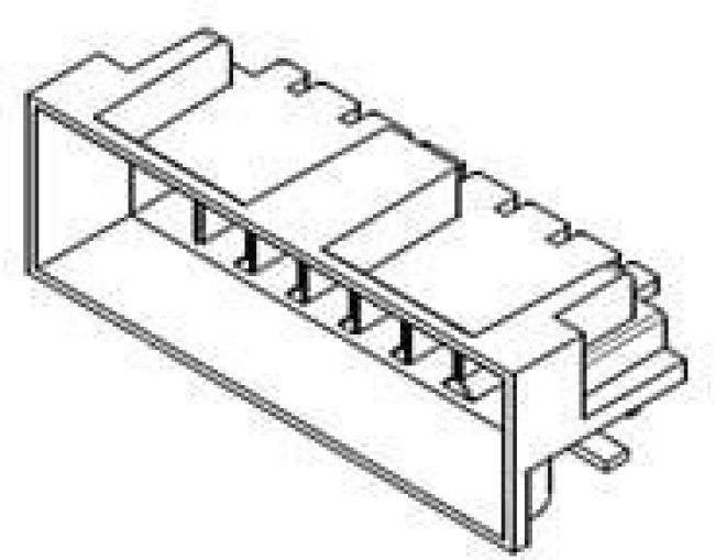 46622-0402, Headers &amp; Wire Housings MicroFit BMI SR RA SMT Nail 30Au 4CKT