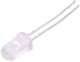 HLMP-EG3G-VX0DD, Светодиод, Красный, Сквозное Отверстие, T-1 3/4 (5mm), 20 мА, 2.1 В, 626 нм