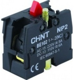NP2-BE102, Контактный блок НЗ