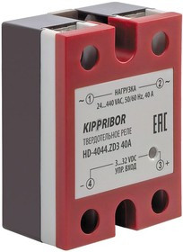 HD-4044.ZD3 [M02], Твердотельное реле общепромышленное в стандартном корпусе 40A/440VAC