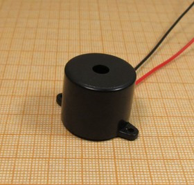 Излучатель звука пьезоэлектрический со встроенным генератором (20~28)В, 23x19мм, 3.1кГц, згп 23x19m3