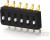 EDS06SGNNTU04Q, 6 Way Surface Mount DIP Switch SPST, Raised Actuator