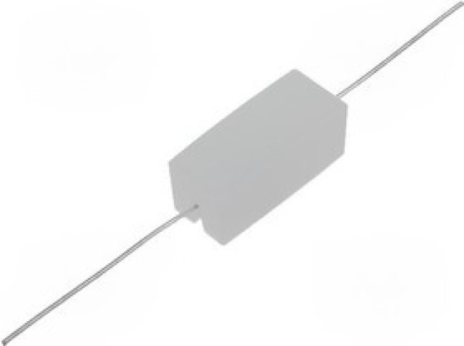 CRL5W-3K, Резистор: силовой, керамический, THT, 3кОм, 5Вт, ±5%, 9,5x9,5х22мм
