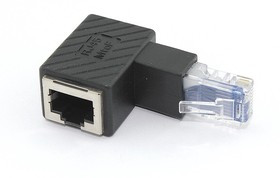 Удлинитель сетевого кабеля мама-папа угловой вверх