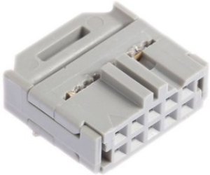 3473-6610, Conn IDC Connector SKT 10 POS 1.27mm IDT RA Cable Mount 3473-6610, Conn IDC Connector SKT 10 POS 1.27mm IDT RA Cable Mount