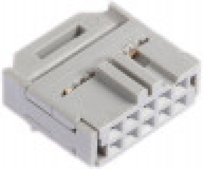 3473-6610, Conn IDC Connector SKT 10 POS 1.27mm IDT RA Cable Mount