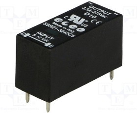SSR21-3240C5, Реле: полупроводниковое, SPST-NO, Uупр: 5-10ВDC, 3А, 12-275ВAC