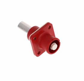 SLPIRB35CPSR4, Heavy Duty Power Connectors 8.0MM RECEPTACLE 150 KEYWAY RED