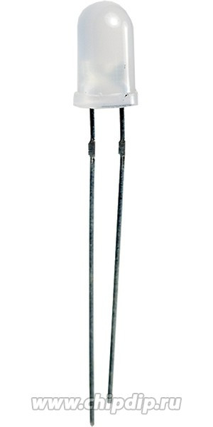 ARL-5613UYW, светодиод,желтый,5 мм, 3-6Кд 2.5В 2000-3000мКд, 60гр