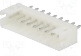 NXW-09, Гнездо, провод-плата, "папа", 2мм, PIN: 9, THT, 1А, луженые, -25-85°C