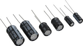 K/CAP2, 120PC RADIAL CAPACITOR SET 10-VALUES