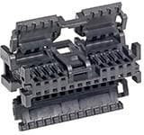 34824-1244, Automotive Connectors MINI50 CONN RCPT 24CKT BR BLK POL A