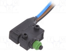 1058.0351, Микропереключатель SNAP ACTION, SPDT, 2A/24ВDC, ON-(ON), Пол: 2