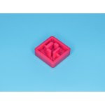 SWT-9S-R, Колпачок квадратный для тактовой кнопки (красный)