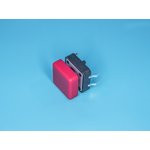 SWT-9S-R, Колпачок квадратный для тактовой кнопки (красный)
