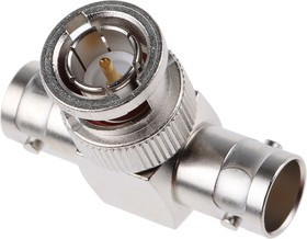 J01005A1238, Tee 75 RF Adapter BNC Plug to BNC Socket 4GHz