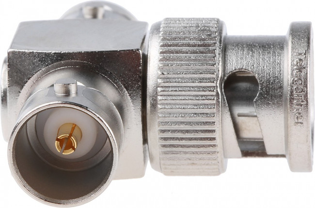 J01005A1238, Tee 75 RF Adapter BNC Plug to BNC Socket 4GHz