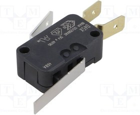 D459-V3LD, Микропереключатель SNAP ACTION, SPDT, 16A/250ВAC, 4A/250ВDC D459-V3LD, Микропереключатель SNAP ACTION, SPDT, 16A/250ВAC, 4A/250ВDC