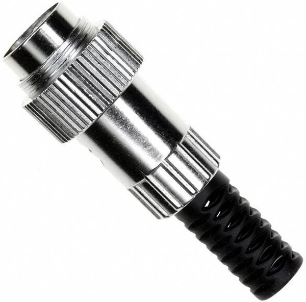 SD-30LP, Circular DIN Connectors DIN, 3P plug, straight, cable mount, locking